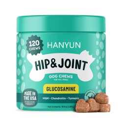 宠物关节咀嚼源头工厂-葡萄糖胺软咀嚼髋关节补充剂含软骨素姜黄MSM狗活动性支持