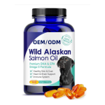 Salmon Oil Supplement Manufacturer - Factory Price OEM ODM Pure Wild Alaskan Salmon Oil for Dogs