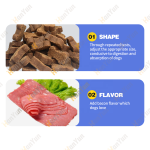 Pet Calming Chews Supplier - Hanyun OEM ODM Anxiety Relief Soft Chews Custom Flavor Dog Supplement