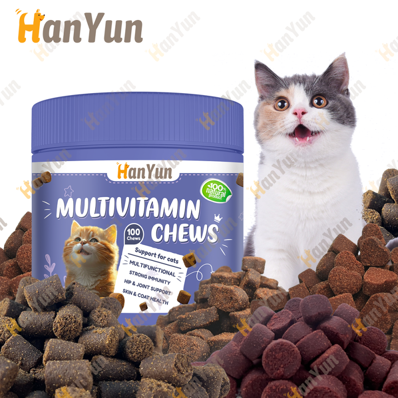 Pet Multivitamin Factory - Wholesale OEM ODM All in 1 Multivitamin Soft Chews Digestion Skin