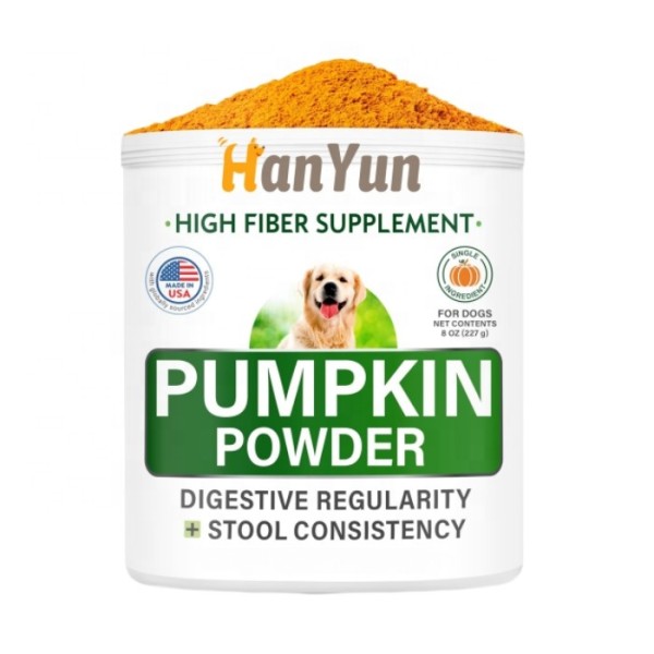 Pet Pumpkin Powder Supplier - Pumpkin Dogs Powdered Fiber Supplement Stool Softener Diarrhea