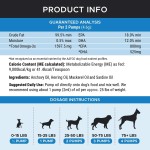 Pet Salmon Oil Factory - Wild Alaskan Salmon Fish Liquid Supplement Joint Heart Immune Skin