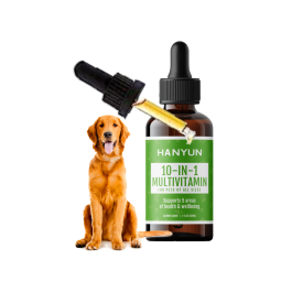 宠物多维素滴剂供应商-HANYUN 10合1猫狗多维素滴剂蔓越莓提取物髋关节健康