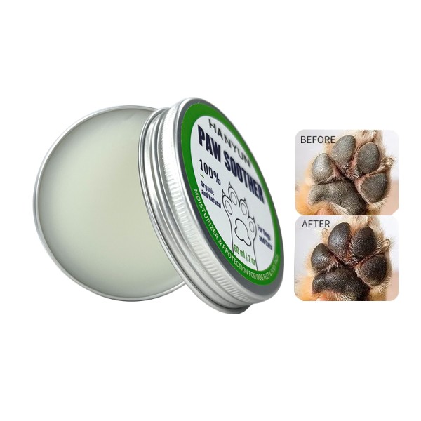 Pet Paw Butter Supplier - OEM Private Label Organic Protection Soother Wax Paw Butter Heals Repairs