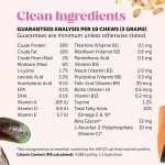 Cat Multivitamin Supplier - Private Label Crunchy Creamy Chew with Omega 3s Lysine Probiotic