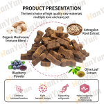 Pet Mushroom Chews Factory - OEM ODM Mushroom Soft Chews Enhance Immune Functions Virus Fight