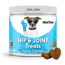 宠物髋关节供应商-私有标签髋关节零食咀嚼灵活关节活动性狗猫用含葡萄糖胺MSM