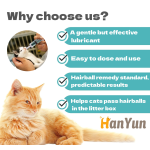 Pet Hairball Gel Factory - Pet Hairball Control Gel for Cat Promote Digestion Relief Hairballs