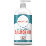 Pet Liquid Supplement Factory - Pure Wild Alaskan Salmon Oil Liquid EPA DHA Immune Heart Joint