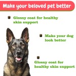 Pet Omega Treats Factory - Fish Oil Omega 3 Treats Nutrition Omega Soft Chews Skin Coat Salmon