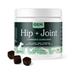宠物髋关节供应商-OEM Hanyun私有标签髋关节软咀嚼灵活关节增加能量活动性狗猫用