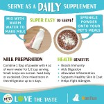 Pet Goat Milk Powder Factory - Digestive Stress Pancreatic Full Cream Goat Milk Powder Probiotics