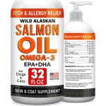 Pet Fish Oil Manufacturer - Wild Alaskan Salmon Oil 100% Pure Liquid Food Skin Coat Joints