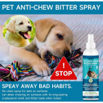 Pet Training Spray Manufacturer - No Chew Bitter Apple Spray Stop Chewing Licking Furniture