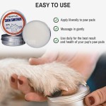 Pet Paw Balm Supplier - Natural Dog Paw Balm Moisturizing Skin Soother Invisible Barrier Heals