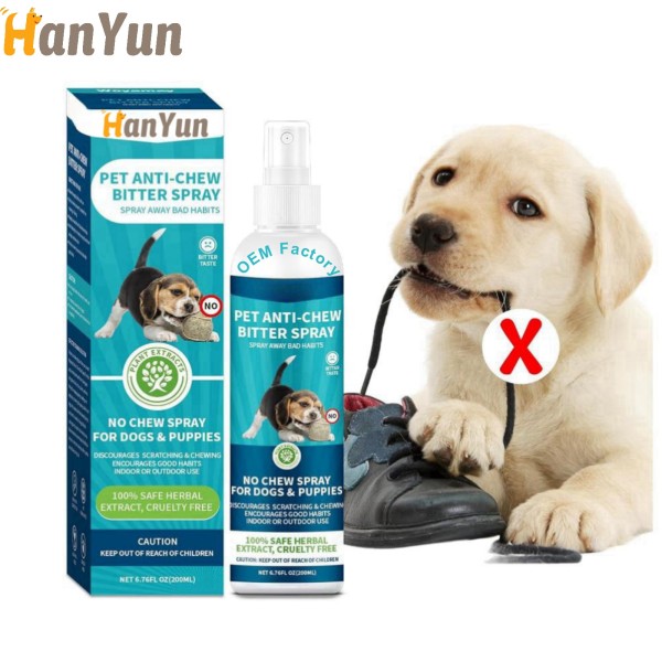 Pet Training Spray Manufacturer - No Chew Bitter Apple Spray Stop Chewing Licking Furniture