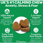 Pet Calming Chews Factory - OEM Calming Treats with Hem Seed Oil Chamomile Anxiety Stress Relief