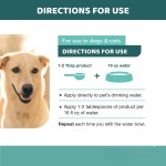 Pet Dental Water Factory - OEM ODM Dental Water Oral Health Solution Freshens Breath Reduces Plaque