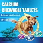 Pet Calcium Tablets Manufacturer - Factory Wholesale Price Chewable Calcium Supplement for Dogs Cats