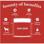 Pet Bone Broth Supplier - OEM ODM Beef Bone Broth High Protein Collagen Enhanced Mushroom