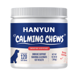 Pet Calming Treats Manufacturer - Pet Supplement Factory Calming Treats 120 Soft Chews Anxiety
