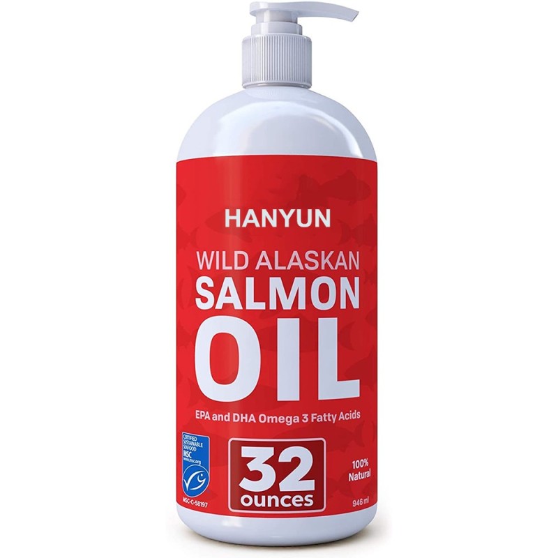 Pet Fish Oil Manufacturer - Fish Oil Wild Alaskan Salmon Oil EPA DHA Liquid Skin Coat Joints