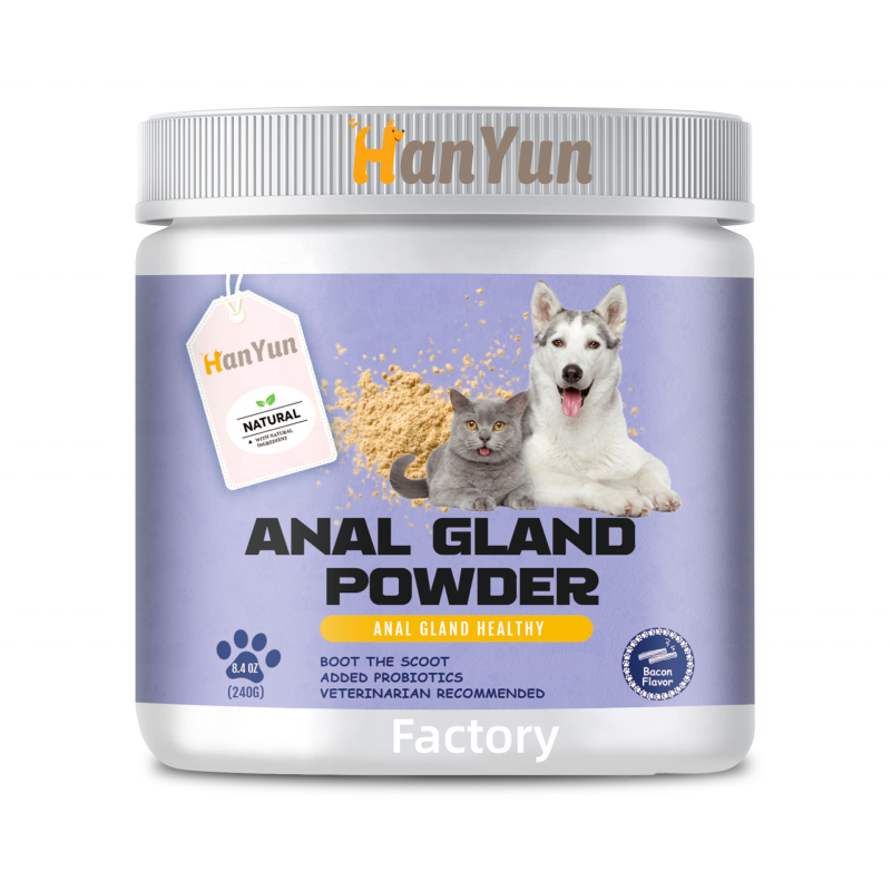 Pet Anal Gland Supplier - OEM ODM Customized Anal Gland Powder Pumpkin Added Probiotics Healthy