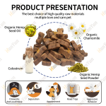 Pet Calming Chews Supplier - Hanyun OEM ODM Anxiety Relief Soft Chews Custom Flavor Dog Supplement