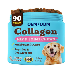 Pet Collagen Chews Manufacturer - HANYUN OEM ODM Multi Collagen Soft Chews for Dogs Supplement