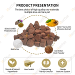 Pet Liver Support Factory - Wholesale Private Brand Liver Support Soft Chews Milk Thistle Liver