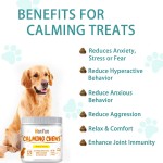 Pet Calming Chews Factory - Private Custom Logo Hemq Calming Chews Relax Stress Nervous L-Tryptophan