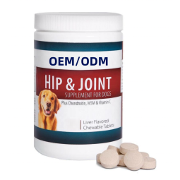 宠物关节补充剂源头工厂-HANYUN OEM ODM髋关节咀嚼多维素含葡萄糖胺软骨素MSM