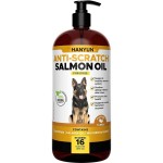 Pet Omega Supplement Supplier - Hanyun Wild Alaskan Salmon Oil with EPA DHA Skin Moisture Immune