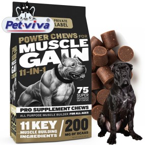 Dog Supplement Factory - Private Label High Protein Muscle Builder