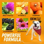 Pet Allergy Drops Manufacturer - Custom Immune Turmeric Milk Thistle Anti-itch