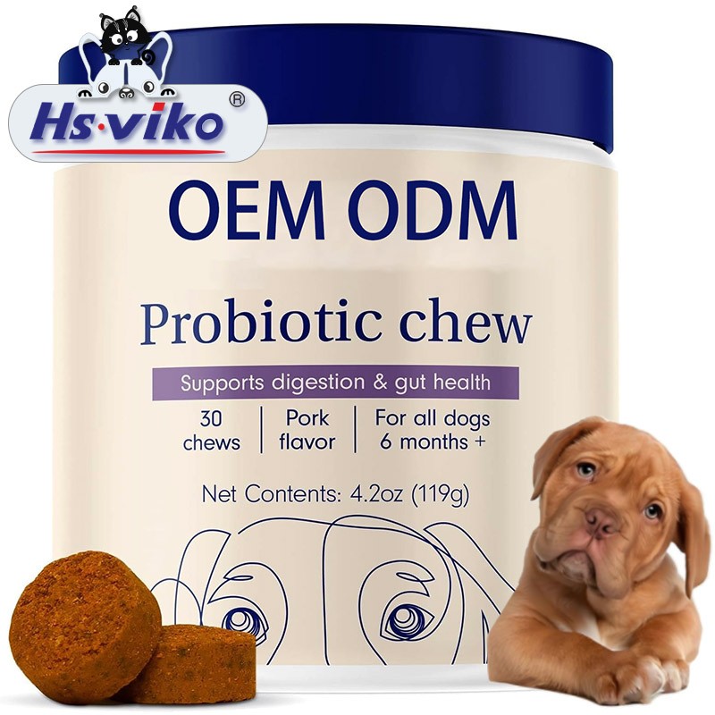 Dog Probiotics Manufacturer - OEM Gut Health Digestive Soft Chews