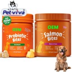 Pet Supplement Supplier - Custom Probiotic Pumpkin Omega 3 Skin Coat