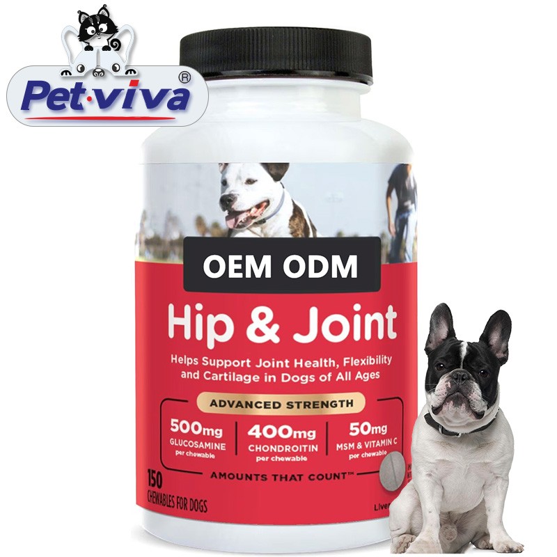 Dog Joint Chews Supplier - Custom Glucosamine MSM Chondroitin Mobility