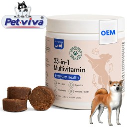 Dog Multivitamin Manufacturer - OEM 23 in 1 Vitamin Complex Chews
