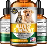 Pet Allergy Drops Manufacturer - Custom Immune Turmeric Milk Thistle Anti-itch