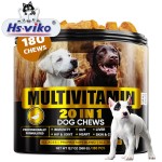 Dog Multivitamin Supplier - Custom 20 in 1 Immune Gut Health Chews