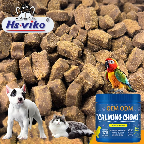 Pet Vitamin Supplier - Custom Omega 3 Salmon Oil Probiotics Multivitamin