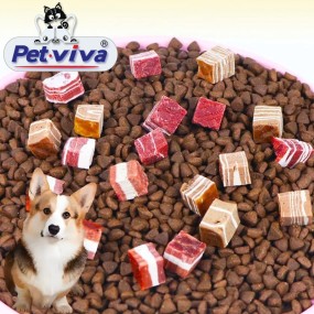 Dog Snacks Supplier - Private Label Beef Cubes Vegetables Calcium