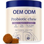 Dog Probiotics Manufacturer - OEM Gut Health Digestive Soft Chews