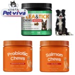 Dog Probiotics Manufacturer - OEM Skin Gut Health Salmon Oil Chews