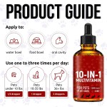 Pet Multivitamin Factory - Custom 10 in 1 Cranberry Glucosamine Drops