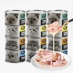 Pet Canned Food Manufacturer - Competitive Price Peptido 170g Tuna Cat Canned Cat Snacks
