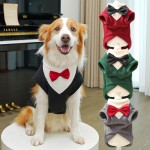Pet Wedding Suit Factory - OEM Polyester Bow Tie Party Shirt