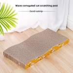 Cat Scratching Board Manufacturer - OEM Corrugated Paper Wave Pattern