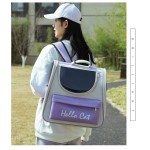 Cat Travel Carrier Supplier - OEM Oxford Zipper Closure Backpack